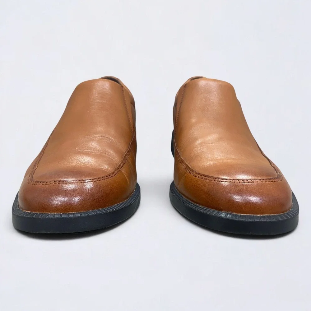 Rockport Dressports Office II Apron Slip-On Loafers Mens Size 10 Brown Leather